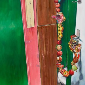 2024 guirlande de pomme 160x190cm