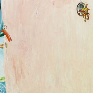 2025 champignons devant leurs reflet 230x160cm